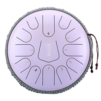HLURU TS13-12 LILAC - 13 Notalı 12" Lilac Tongue Drum